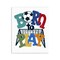 Stupell Industries Born To Play Soccer Wall Plaque, design by Connie Summers